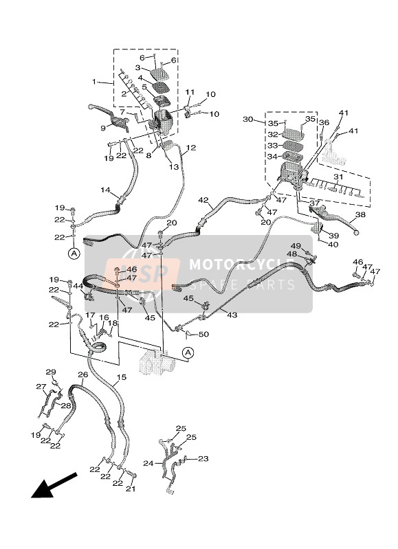 BC3839800100, Front Stop Switch Assy, Yamaha, 0